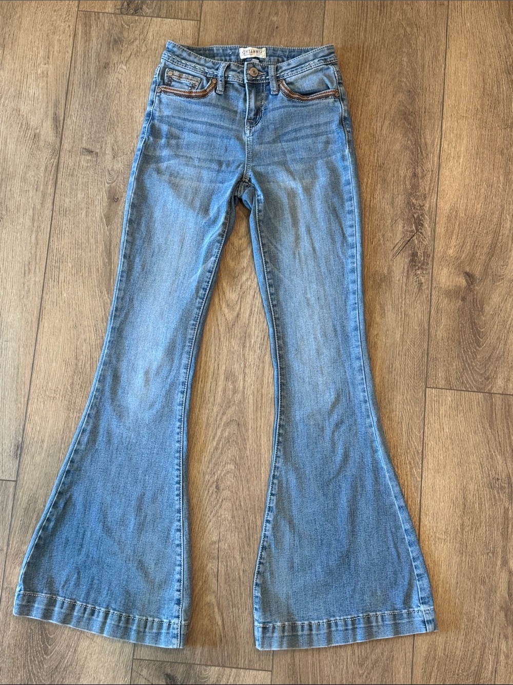 Shyanne Light Blue Flared Jeans